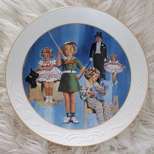 Shirley Temple "Stand up and Cheer" Plate